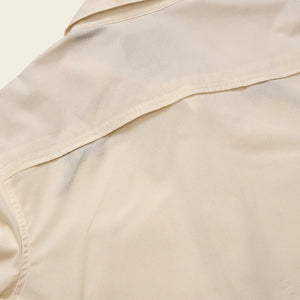 Gaucho Snapshirt mesh vented back yoke detail close up