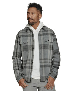 Generation™ Plaid Shirt – Stretch Comfort Meets Classic Style - Grey