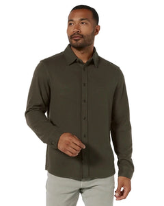 Generation™ Solid Shirt – Breathable 4-Way Stretch Layer - OLIVE