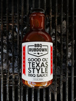 BBQ Rubdown Good Ol' Texas Style BBQ Sauce
