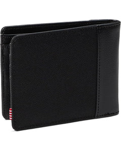 Herschel Supply Hank Wallet in Black Tonal rear view