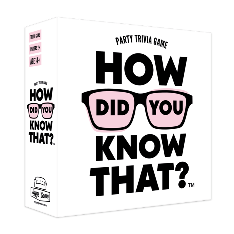 How did yo know that trivia game in the box