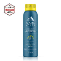 Oars & Alps Hydrating Spray Sunscreen SPF 50 6oz size