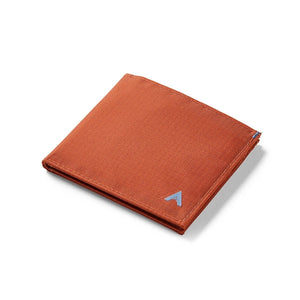 Allett ID Wallet in Potter Clay, Closed front view