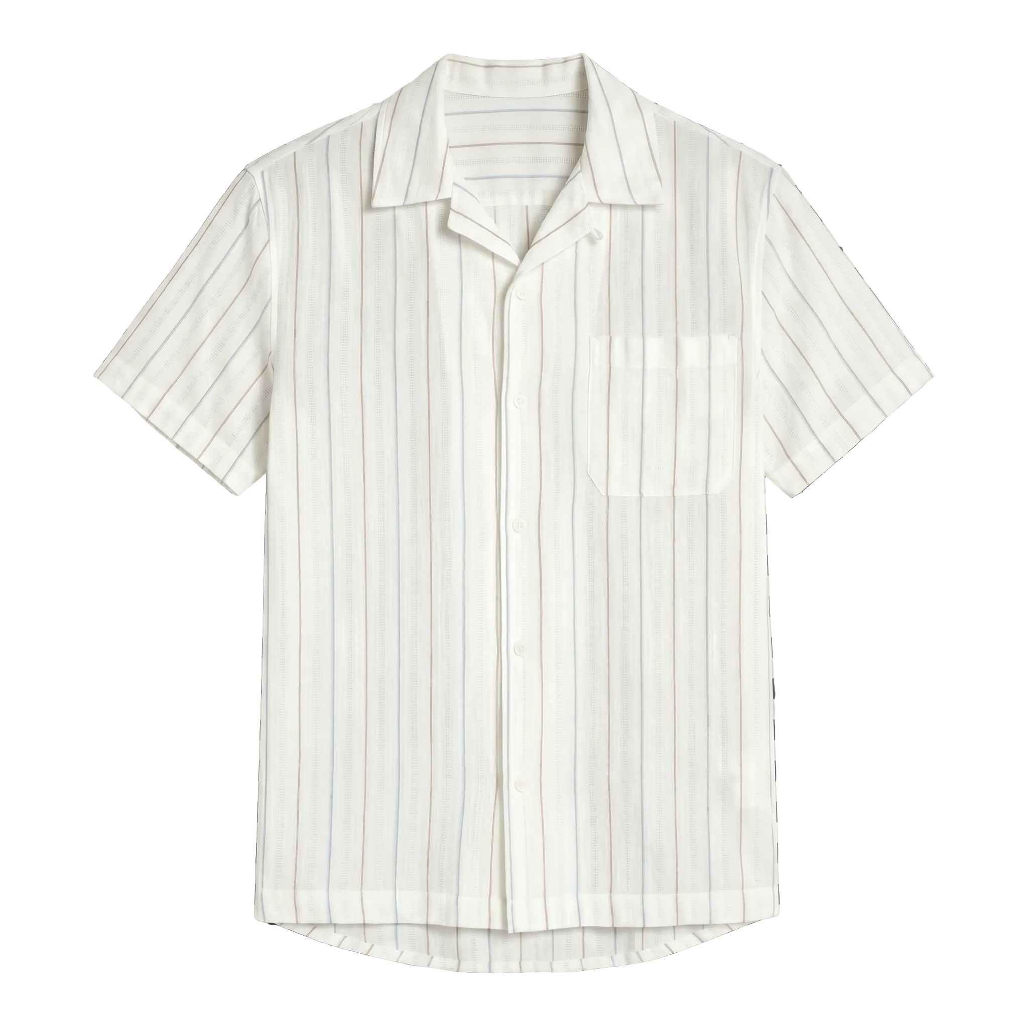 flat lay image of this striped shirt
