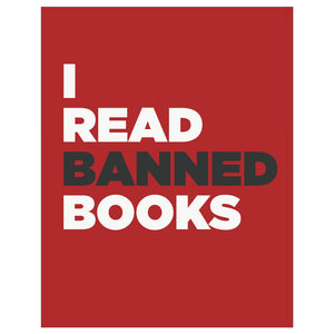 I Read Banned Books Magnet - 2.5x3.5