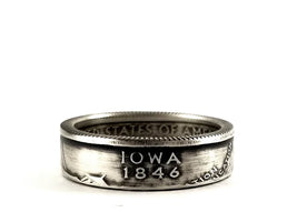Iowa Quarter Ring men's ring