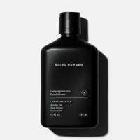 Blind Barber Lemongrass Tea Conditioner black bottle, product shot, The Simple Man