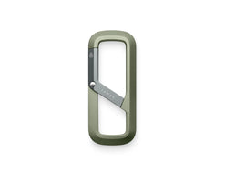 Madison carabiner in Grove green finish – slim machined key clip from The James Brand at The Simple Man