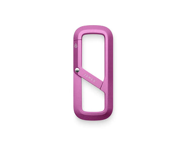 Madison carabiner in Purple Haze by The James Brand – lightweight aluminum key clip available at The Simple Man