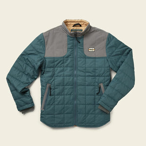 Holwer Brothers MerlinJAcket in Dark Slate/Dove Grey Color, Flat lay view