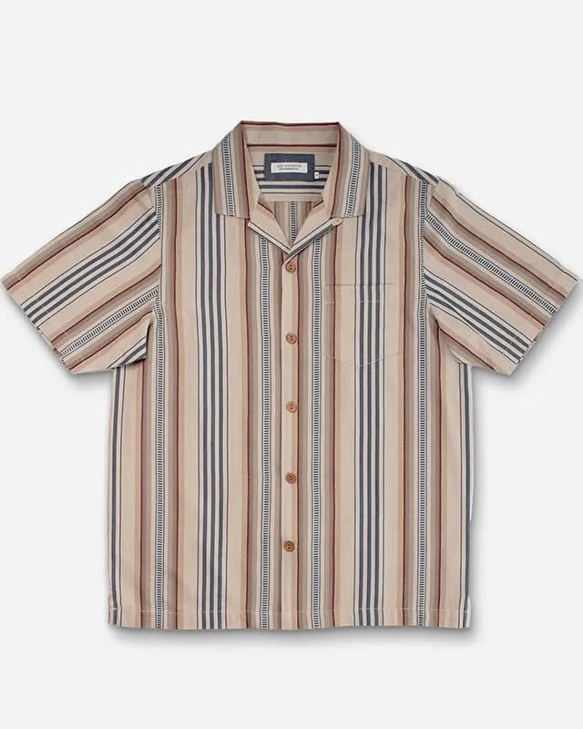Ace Rivington Midnight Camp Shirt, Flat lay view