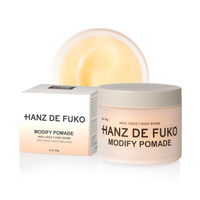 Modify Pomade jar and box, medium hold water-soluble hair pomade, front view