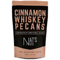 Nats Nuts Cinnamon Whiskey Pecans in package