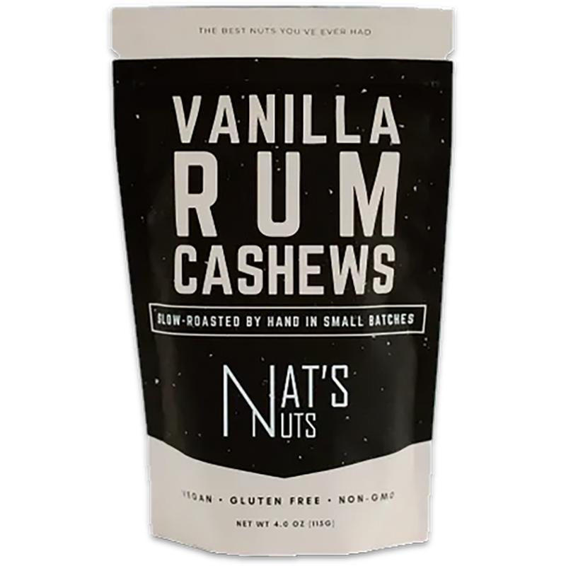 Nats Nuts - Vanilla rum Cashews