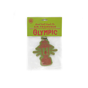 Good and Well Supply Co. Air freshener in Olympic scent, in the Package