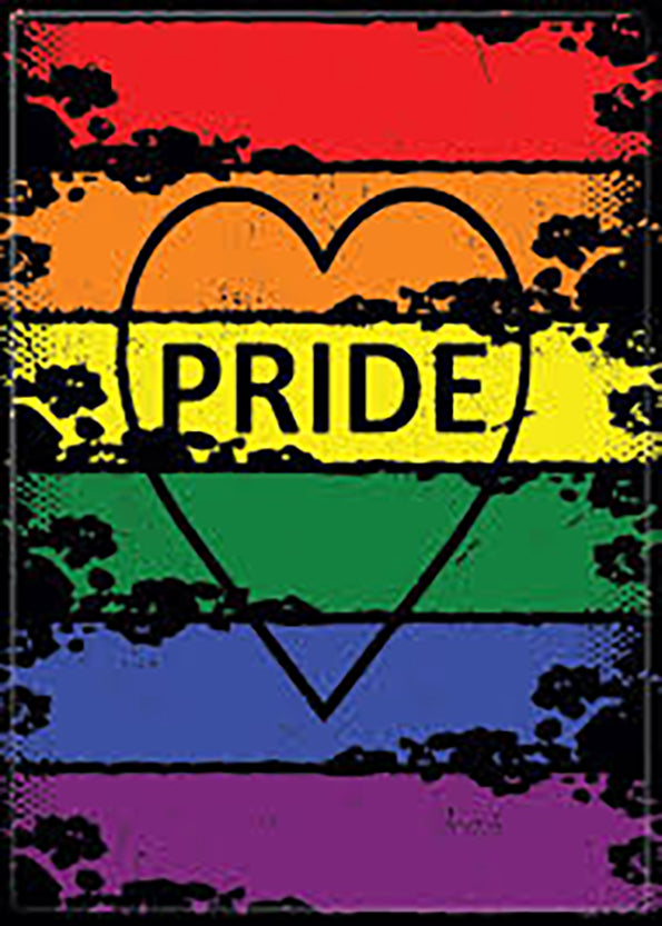 Pride heart Magnet_The Simple Man