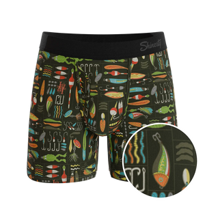 The Reel Nice Bait Box Ball Hammock® Pouch Underwear with Fly