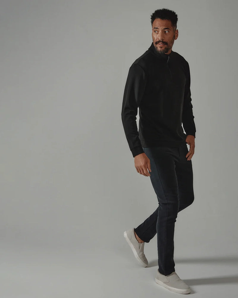 REV™ Men's Quarter-Zip Pullover – Soft Stretch Modal Blend