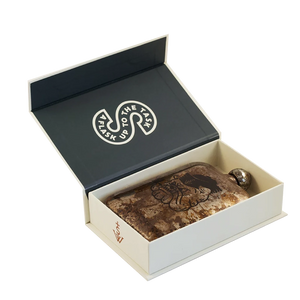 The Sneerwell Packaging in open position