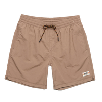 Howler Brothers Salado Shorts in Isotaupe color, Flat lay view