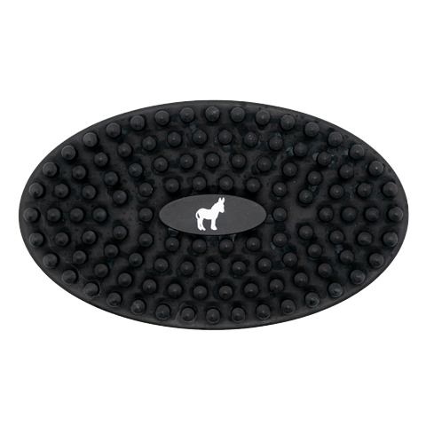 Silicone body scrub brush massage side with short firm nubs
