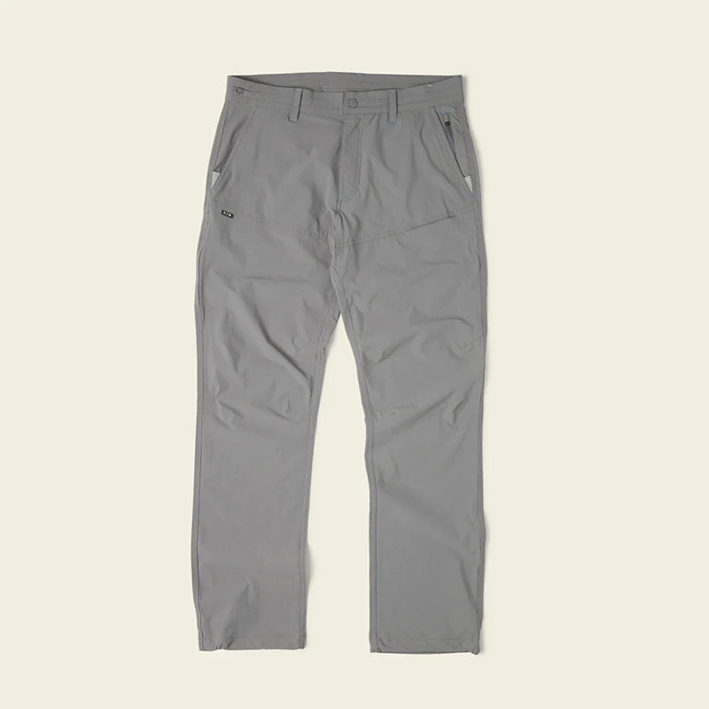 Howler Brothers Shoalwater Tech Pants in Grayling color, Flat lay view
