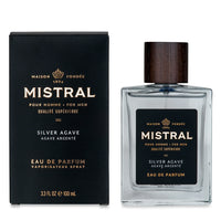 Silver Agave Eau de Parfum 100ml bottle and black packaging box