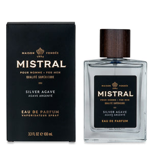 Silver Agave Eau de Parfum 100ml bottle and black packaging box