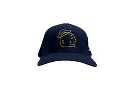 The Simple Man Fitted Hat with Logo front view