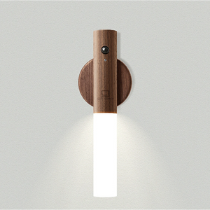 Gingko Smart Baton Light American walnut detached from magnetic base
