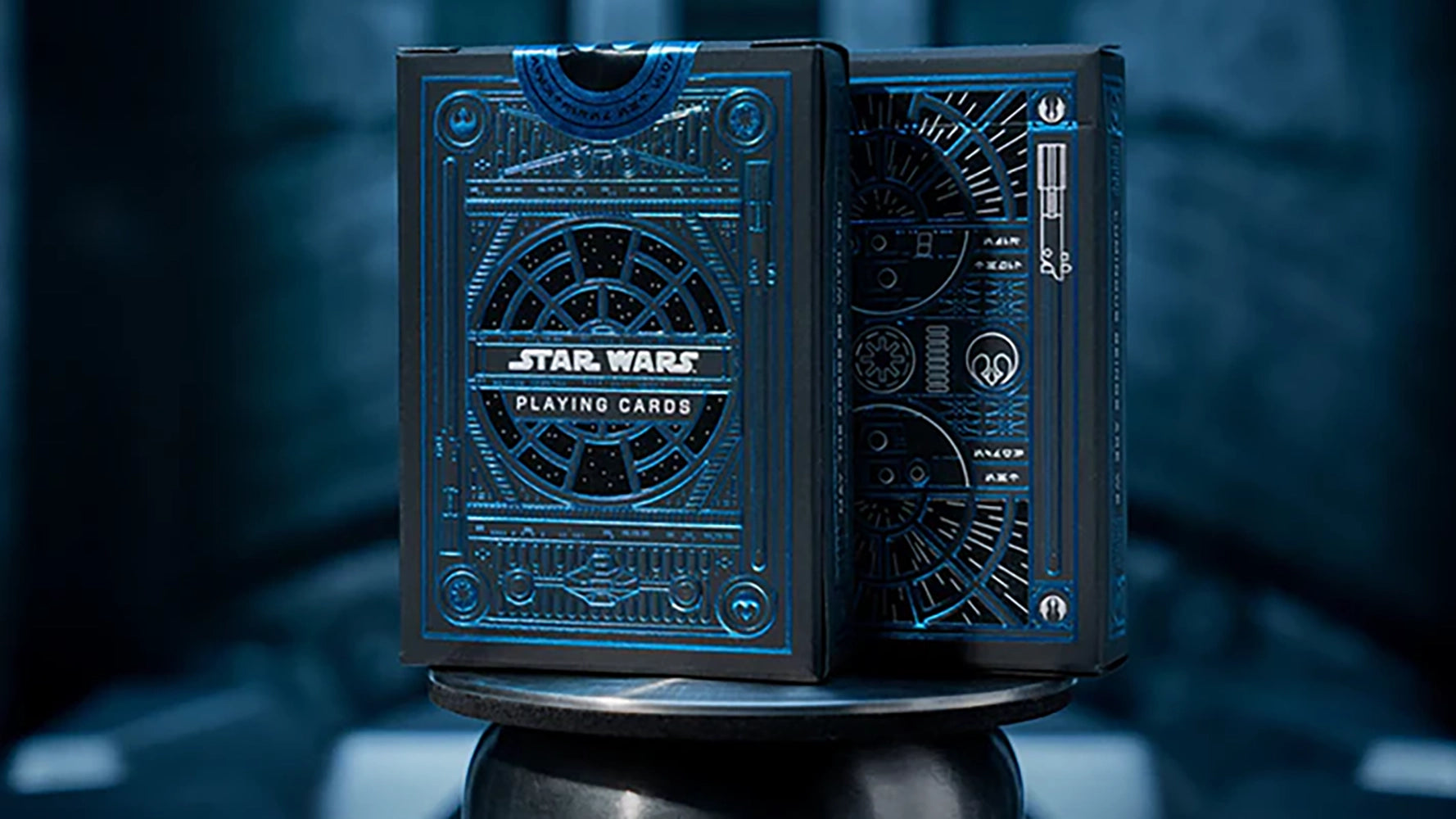Star Wars Light Side playing cards deck box front and back view