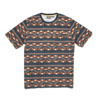 Howler Brothers Terry t-shirt in Lombok Print, flat lay view
