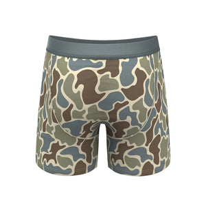 Shinesty The Blender camo Ball Hammock underwear rear view on ghost mannequin