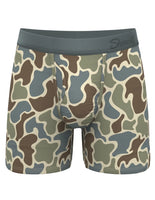 Shinesty The Blender camo Ball Hammock pouch underwear front view on ghost mannequin