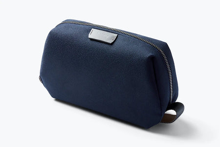 Bellroy Toiletry Kit in Navy, closed view