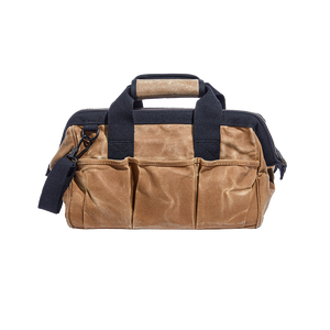 Readywares Tool Bag 15 Inch, front view showing exterior pockets and handles