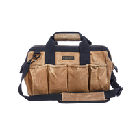 Readywares Tool Bag 15 Inch, open top-down view showing interior pockets