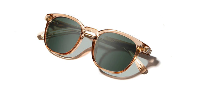 CAMP Topo Joshua Tree Edition sunglasses with desert-toned frame and green polarized lense