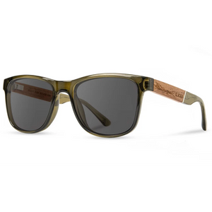 CAMP Trail Glacier Edition Sunglasses – Moss / Walnut / Grey