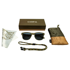 CAMP Trail Glacier Edition full package – sunglasses sleeping bag case paracord retainer cleaning cloth – The Simple Man