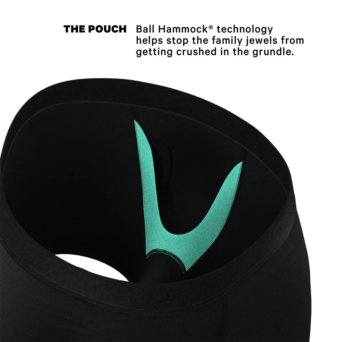 Ball Hammock® pouch interior showing supportive men’s underwear design
