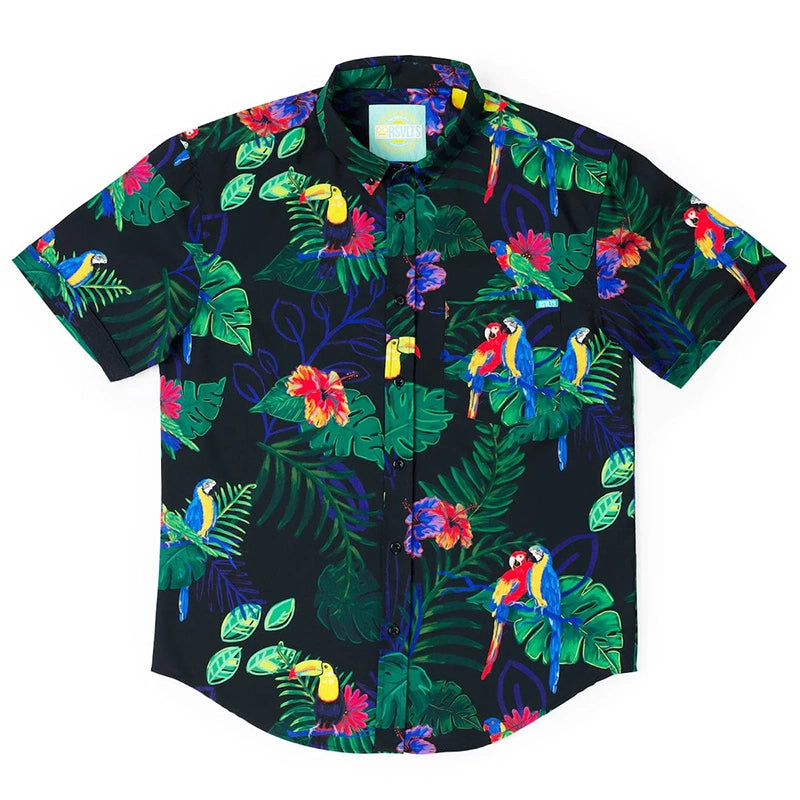 Two Tickets To Parrots - Short Sleeve Shirt