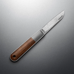 The James Brand Wayland knife rosewood scales close up detail