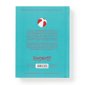A Useful Guide to Useless Facts by Brass Monkey showing debossed hardcover detail