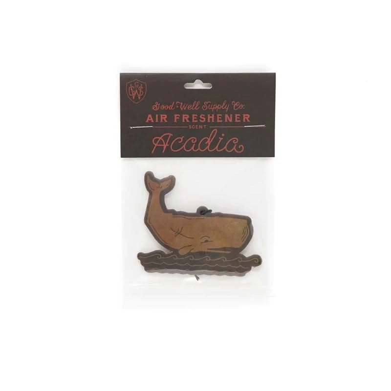 Good and Well Supply Co. Air freshener in Acadia scent, in the Package