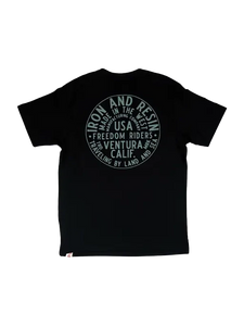 Brand Button Pocket T-shirt