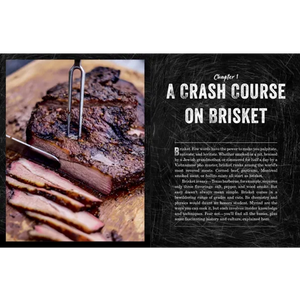 The Brisket Chronicles Steven Raichlen open book showing recipe pages