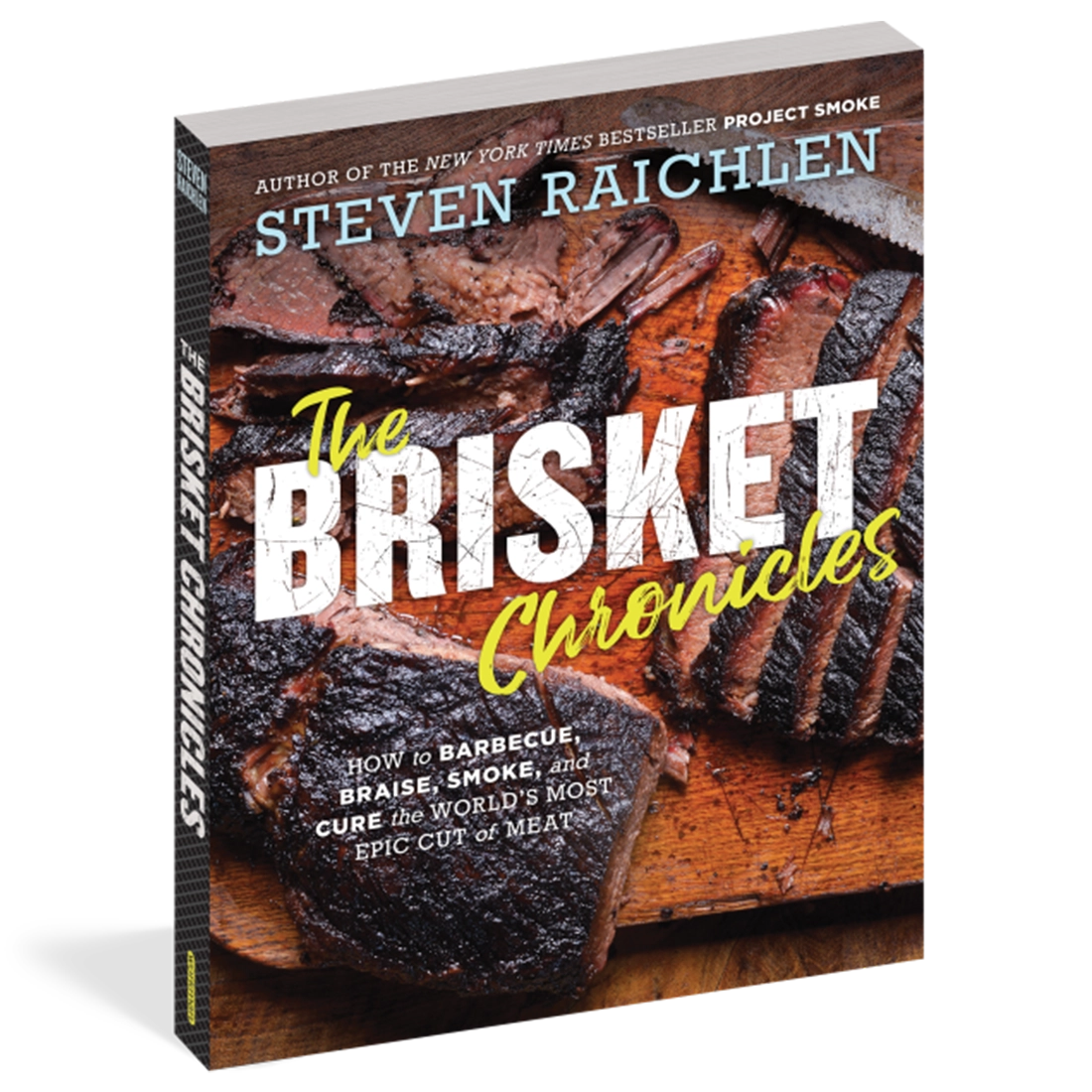 The Brisket Chronicles by Steven Raichlen hardcover cookbook front cover
