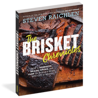 The Brisket Chronicles by Steven Raichlen hardcover cookbook front cover